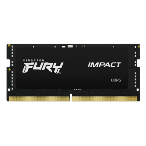 Kingston Fury Impact 16GB DDR5 5600MHz SODIMM CL40 Laptop Memory Kingston Fury Impact 16GB DDR5 5600MHz SODIMM CL40 Laptop Memory